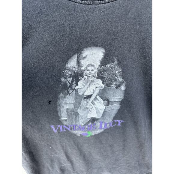 Y2K I Love Lucy Vintage Lucy T-Shirt All U Activewear Large Early 2000s - Picture 2 of 9